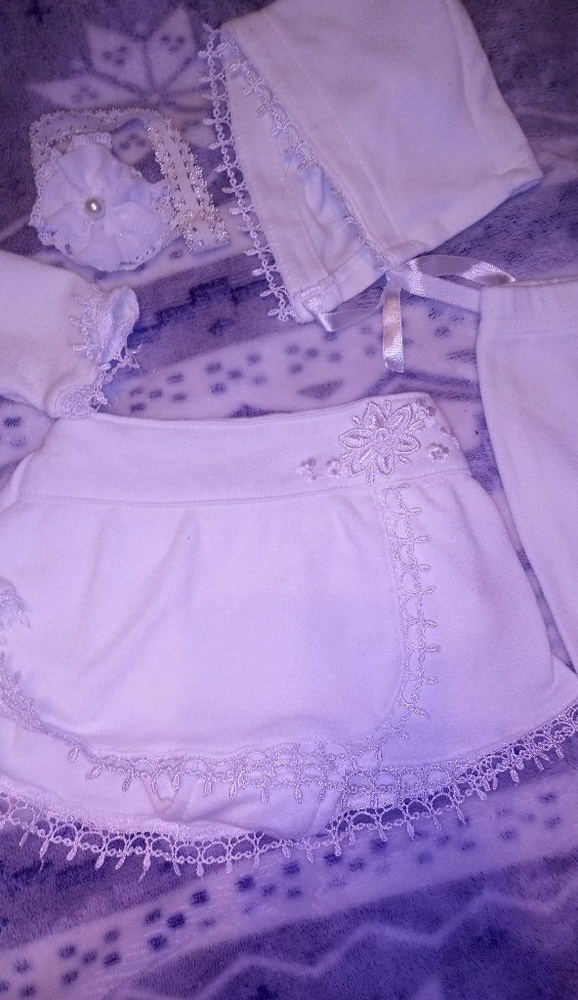 7 piece set 3-6mo baby girl​